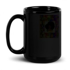 15oz Black Glossy Mug