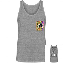 TEAM SMACKIN' NYC JERSEY TANK TOP (GREY TRIBLEND)