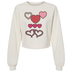 Women's Raglan Pullover Fleece