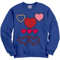 Unisex Film and Foil Crewneck Sweatshirt