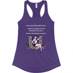 Ladies Slim Fit Racerback Tank Top