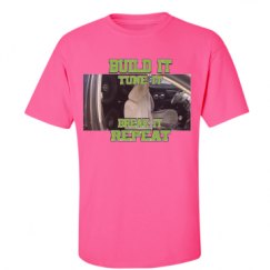 Unisex Ultra Cotton Safety Neon Crewneck Tee