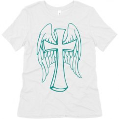 Ladies Relaxed Fit Super Soft Triblend Tee