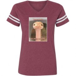 Ladies Relaxed Fit Vintage Sports Tee