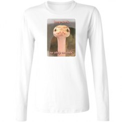 Ladies Relaxed Fit Basic Long Sleeve Tee