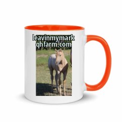 11oz Ceramic Mug with Color Inside