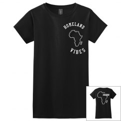 Homeland Vibes African American themed Tee