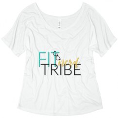 Ladies Flowy Slouchy Tee