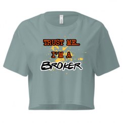 Ladies Festival Cali Crop Top Tee