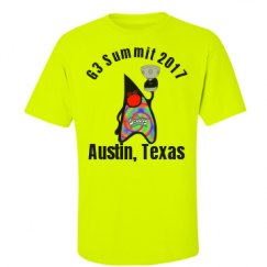 Unisex Ultra Cotton Safety Neon Crewneck Tee