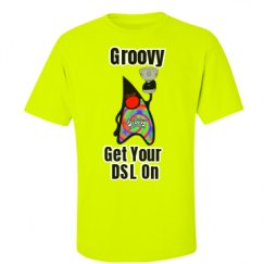Unisex Ultra Cotton Safety Neon Crewneck Tee