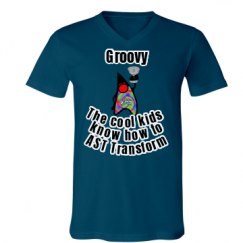 Unisex V-Neck Jersey Tee