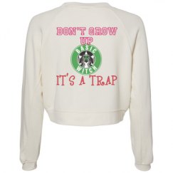 Women's Raglan Pullover Fleece