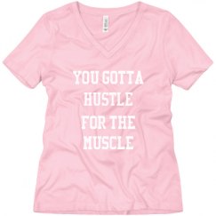 Ladies Relaxed Fit V-Neck Tee