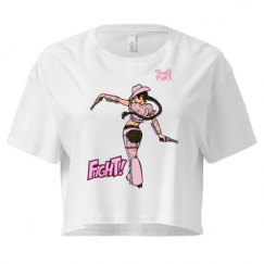 Ladies Festival Cali Crop Top Tee