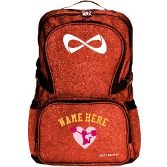 Custom Name Cheer Backpack