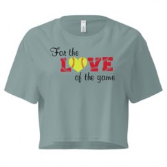 Ladies Festival Cali Crop Top Tee