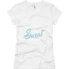 Ladies Slim Fit Basic Promo Jersey Tee