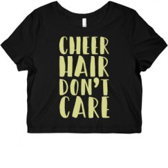 Ladies Slim Fit Crop Top Tee