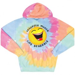 Unisex Tie-Dye Fleece Hoodie