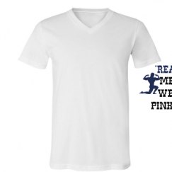 Unisex V-Neck Jersey Tee