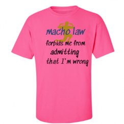 Unisex Ultra Cotton Safety Neon Crewneck Tee
