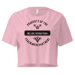 Ladies Festival Cali Crop Top Tee