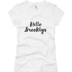 Ladies Slim Fit Basic Promo Jersey Tee