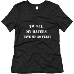 Ladies Relaxed Fit Super Soft Triblend Tee