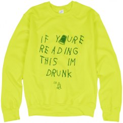 Unisex Neon Crewneck Sweatshirt