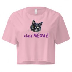 Ladies Festival Cali Crop Top Tee