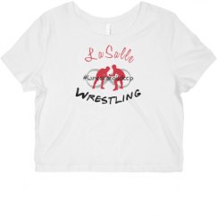 Ladies Slim Fit Crop Top Tee