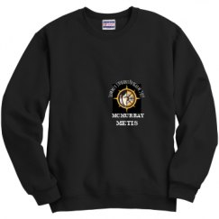 Unisex Film and Foil Crewneck Sweatshirt