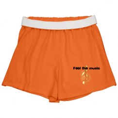 Slim Fit Cheer Shorts