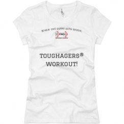 Ladies Slim Fit Basic Promo Jersey Tee