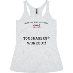 Ladies Slim Fit Super Soft Racerback Triblend Tank