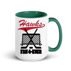 15oz Ceramic Mug with Color Inside