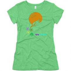 Ladies Slim Fit Super Soft Triblend Tee