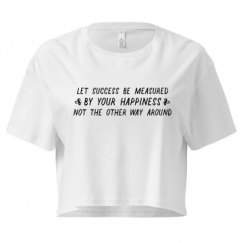Ladies Festival Cali Crop Top Tee