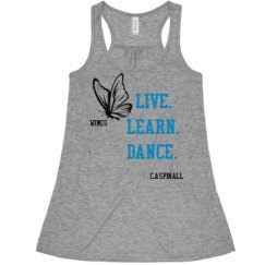 Ladies Flowy Racerback Tank