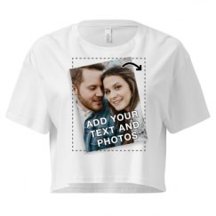 Ladies Festival Cali Crop Top Tee