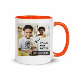 11oz Ceramic Mug with Color Inside