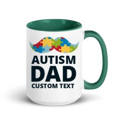 15oz Ceramic Mug with Color Inside