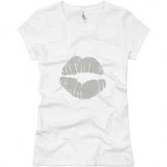 Ladies Slim Fit Basic Promo Jersey Tee