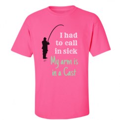 Unisex Ultra Cotton Safety Neon Crewneck Tee