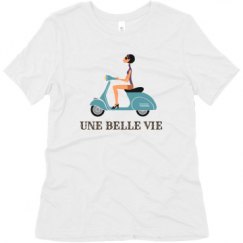 Ladies Relaxed Fit Super Soft Triblend Tee