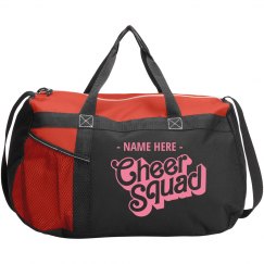 Custom Name Cheer Squad Cheerleader