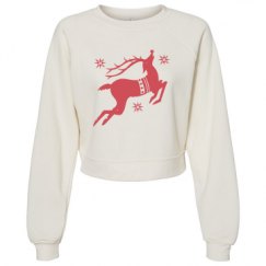 Women's Raglan Pullover Fleece