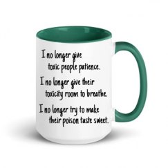 15oz Ceramic Mug with Color Inside