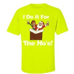 Unisex Ultra Cotton Safety Neon Crewneck Tee